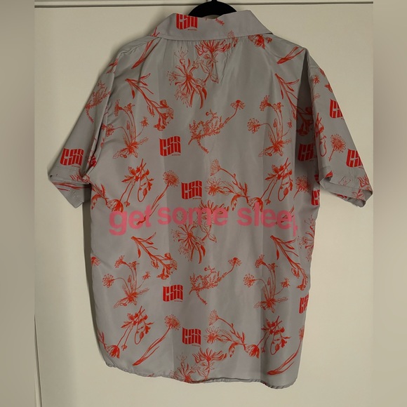 Get Some Sleep. Button Up Hawaiin Tee. 2019 - Picture 2 of 3
